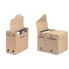 ELBA archiefbox standard tric System, natuurbruin, golfkarton, A4, 80 mm rug, greepgat, klepsluiting (83526)