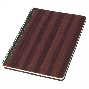 Sigel Conceptum CO675 spiraalnotitieboek A5 gestippeld hardcover bruin 160 vel