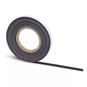 MAUL zelfklevend magneetband 35 mm x 10 m, 1 mm dik, donkerbruin, op maat te snijden 6156109