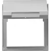 GIRA 065465 kinderbeveiliging voor stopcontacten, aluminium, 5 stuks