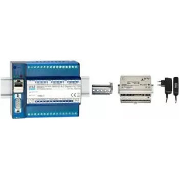 W&T Web-IO 4.0 Digital, 12x ingang, 12x uitgang – Ethernet TCP/IP schakelsignaal-besturings- en bewakingsmodule 57730