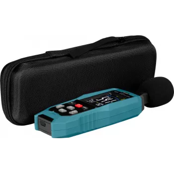 JOY-IT JT-SLM01 geluidsniveaumeter met kleurendisplay en datalogger, 30-130 dB, 31,5 Hz - 8 kHz