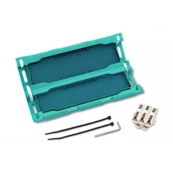 HellermannTyton WIC1-0 groene snap-on kabelmarker 0, PP, 1,5-2,5 mm 435-00656