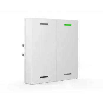 MDT BE-TAL63T2.01 KNX tastsensor Light 63, 2-voudig, RGBW, temperatuursensor, Studio wit glanzend