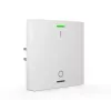 MDT BE-TAL6301.B1 KNX taster 1-voudig met RGBW status-LED en temperatuursensor, Studio wit glanzend