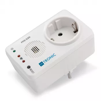 H-Tronic 1114800 stroomuitvalmelder, batterijgevoed, 80 dB alarm