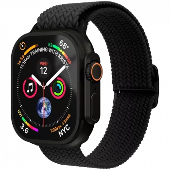 VONMÄHLEN Woven Loop 44, 45, 46, 49mm eenheidsmaat, all black