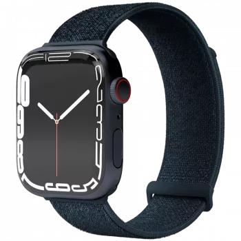 VONMÄHLEN Fitness Loop 2 smartwatch-band voor 44mm, 45mm, 46mm, 49mm behuizing, one size, marineblauw