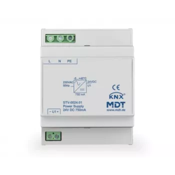 MDT STV-0024.01 bus-spanningsvoorziening 4TE DIN-rail 24V DC 750mA