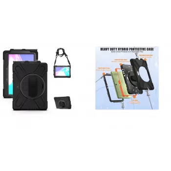 MRDISC Samsung Tab Active 4 Pro robuuste behuizing met schouderband (MG-BCSActive 4)