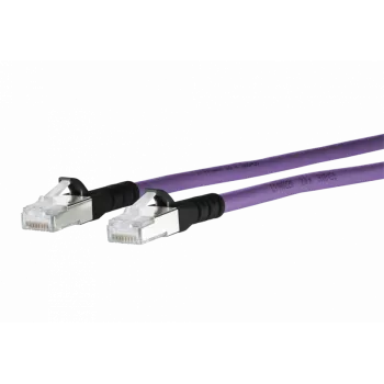METZ CONNECT 1308451009-E Cat6a S/FTP netwerkkabel, 1 m, violet