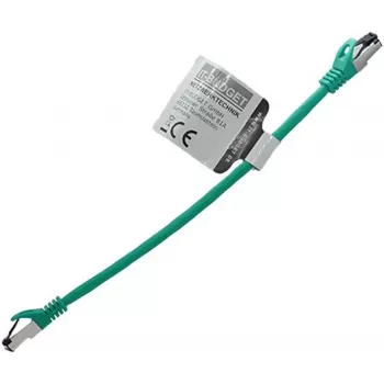IT-BUDGET Full Copper Premium patchkabel - Flex AWG 26 - Cat.8.1 - 2000 MHz - halogeenvrij - PoE+ - 40 Gbit - groen - 0,25 m (90ITBFLEX81PK025GR)