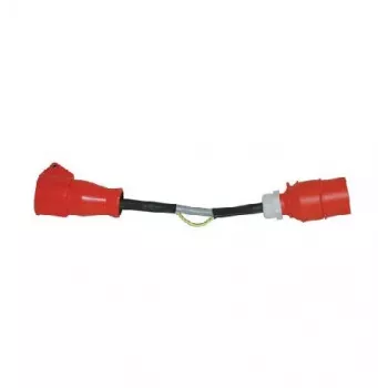 HT Instruments CEE32A DS adapter – 3-fase differentiaalstroom- en aardleiding-meetadapter, 32 A, 5-polig, 400 V