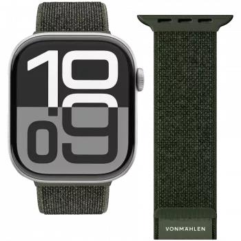 VONMÄHLEN Fitness Loop 2 40, 41, 42mm one size, olijf