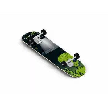 MUUWMI AU 539 Alien skateboard, ABEC 5 kogellagers, esdoorn deck, 31 inch x 8 inch, voor kinderen vanaf 6 jaar