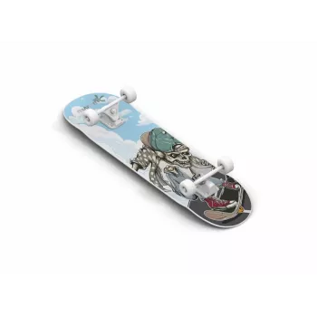 MUUWMI AU 540 Classic skateboard ABEC 5 doodskop 31 inch x 8 inch