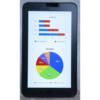 KAPSOLO schermbeschermingsfolie voor Samsung Galaxy Tab A 10.1 (2019) - 9H gehard glas, anti-glare, mat, krasvast KAP13385