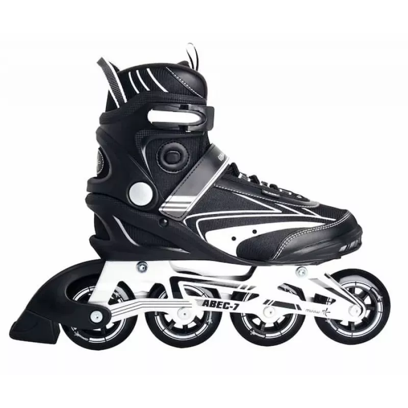 MUUWMI AU 444 inline-skates - zwart/wit, EU 44