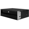 IT-BUDGET 19 inch racklade voor kleine apparaten, documenten, gereedschap - 3U - afsluitbaar - zwart (90ITBSL3HES)