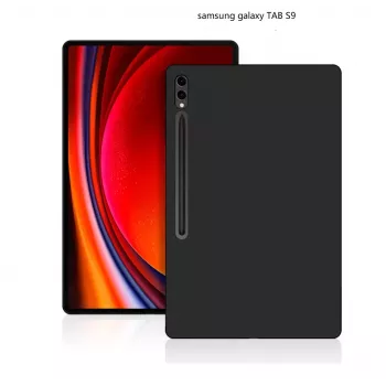 MRDISC achterzijde-afdekking voor Samsung Galaxy Tab S9 FE 11 inch zwart TPU (MG-BCSGTABS9FESW)