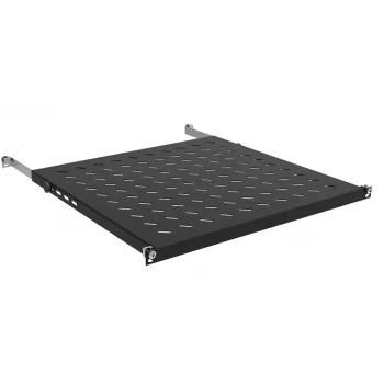 IT-BUDGET 19 inch rack-legplank 0,5U 650mm diep 80kg zwart 12WZ82648005650161