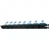 Liebernetz 19 inch 1U rack-ventilatorunit, horizontale aanzuiging, 95 m³/h, 12V DC, 34 dB, zwart (90LN19LUE1HE8B)