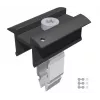 Schletter Rapid16 aardklem voor PV-modules 30-40 mm, zwart geanodiseerd aluminium (131121-901)