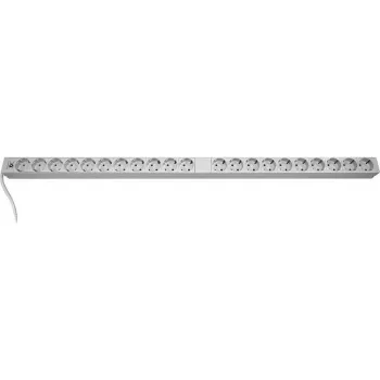 Liebernetz 21-voudige verticale rack-PDU met Schuko-stopcontacten, 16A, lichtgrijs 90LNSDL21S