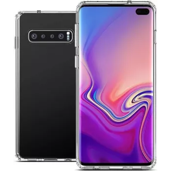 CYOO ultra thin transparant siliconen hoesje voor Samsung Galaxy S10 (SM-G973F)