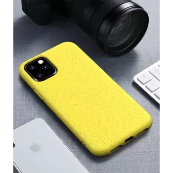 CYOO BioCase voor iPhone 11 – gele biologisch afbreekbare hard case CY121585