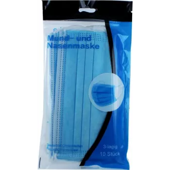 CYOO CY122187 wegwerpmondmasker 3-laags blauw 10-pack