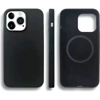 CYOO Liquid Silicone hoesje voor iPhone 15 Pro zwart (CY123282)