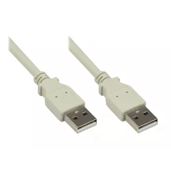EXSYS USB 2.0 Type-A stekker naar Type-A stekker kabel 5m EX-K1532