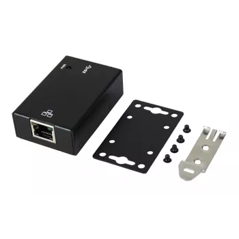 EXSYS EX-1321-WT USB 3.2 Gen1 naar Gigabit Ethernet-adapter met DIN-railkit, metalen behuizing