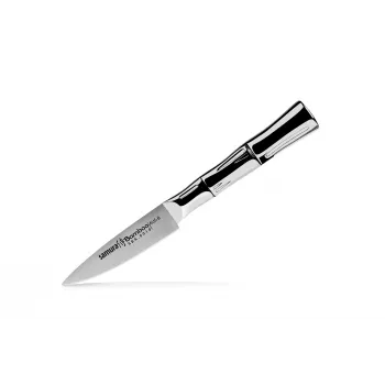 Samura Harakiri schilmes 80 mm AUS-8 roestvrij staal zwart