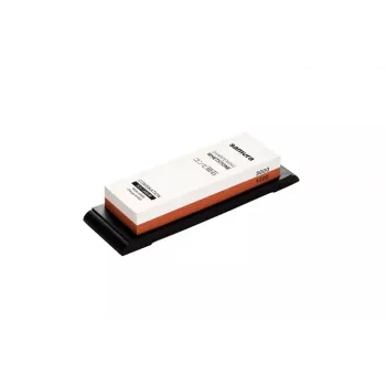 SAMURA SBS-1300/M tweezijdige slijpsteen voor keukenmessen, 3000/8000 korrel, met antislip siliconenvoet