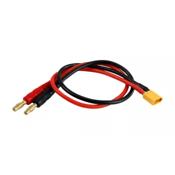 Amewi oplaadkabel 4 mm banaanstekker naar XT30 stekker, 30 cm 28230