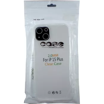 CYOO siliconenhoes voor Apple iPhone 15 Plus transparant (CY123233)