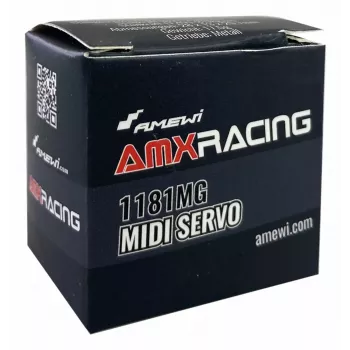 Amewi Micro-servo AMXRacing 1181MG Midi analoge servo metaal tandwielkast (28445)