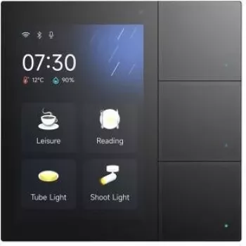 GVS Touchpanel S3 10,1 inch KNX-touchpanel met intercom en app-server, zwart 503051163