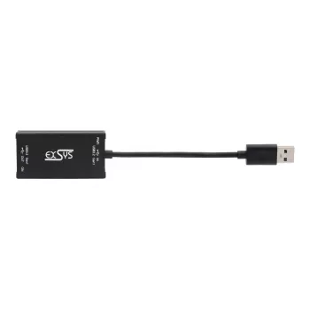 EXSYS EX-1501HMVS-A 1-poorts USB 3.2 Gen 1 industriële hub met 15KV ESD-overspanningsbeveiliging
