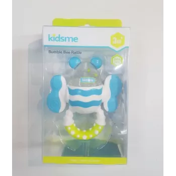 Kidsme Bumble Bee bijtring & rammelaar, 3M+