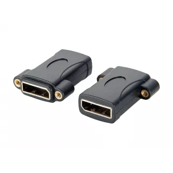 EXSYS EX-49304 panel-mount DisplayPort bus-naar-bus adapter, vastschroefbaar, 8K 60Hz
