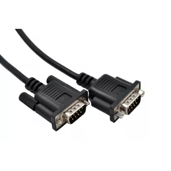 EXSYS EX-OPTC44-9-SM Octopus-kabel 4 x 9 pin seriële RS-232 breakout-kabel, HD44 stekker naar 4x DB9 stekker, 0,6m, zwart