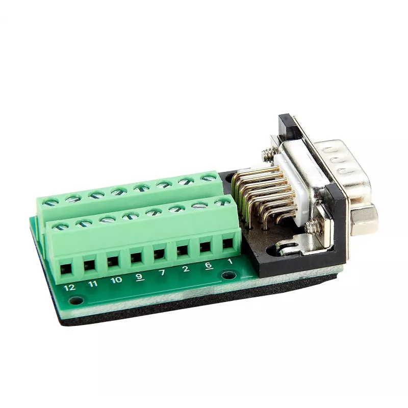 EXSYS EX-49022 VGA-stekker naar 16-pin terminalblock-adapter