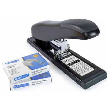Rapesco Germ-Savvy ECO HD-100 tacker, 20 bladen, zwart 1307