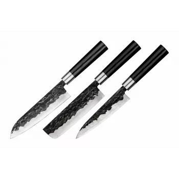 SAMURA Blacksmith 3-delige messenset