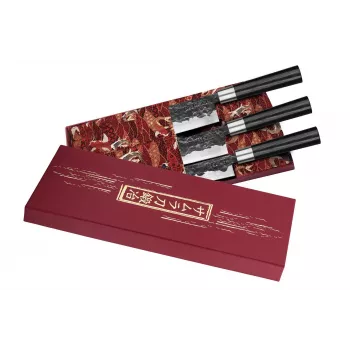 SAMURA Blacksmith 3-delige messenset