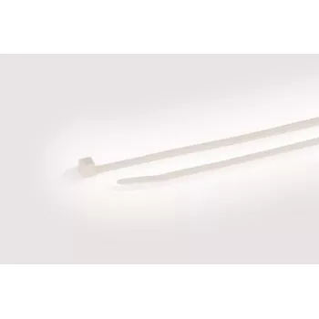 HellermannTyton T50R witte kabelbinder, 200mm x 4,6mm, PA66, 100-pack 111-05013