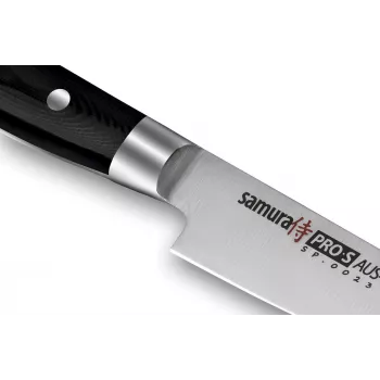 SAMURA PRO-S allroundmes 145 mm, AUS-8 staal, G-10 greep
